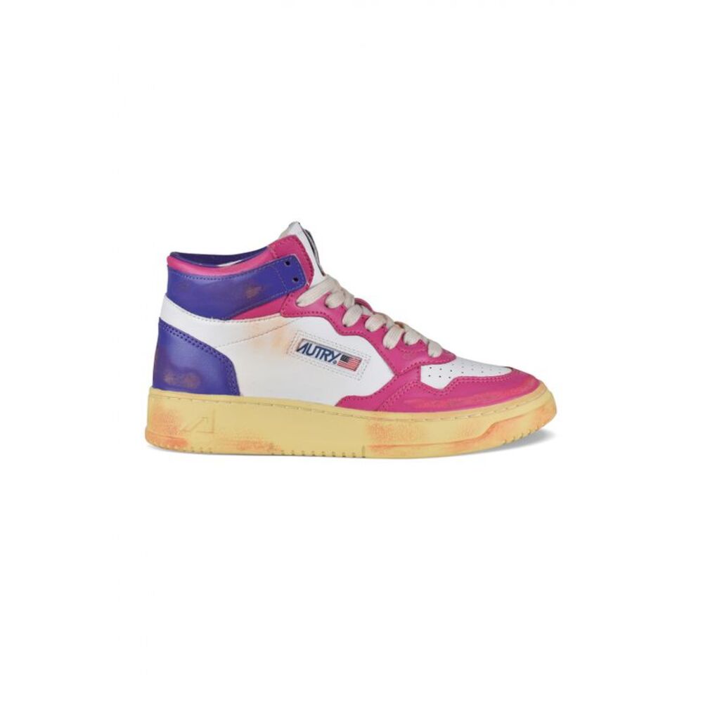 Autry Women Mid Super Vintage Sneakers